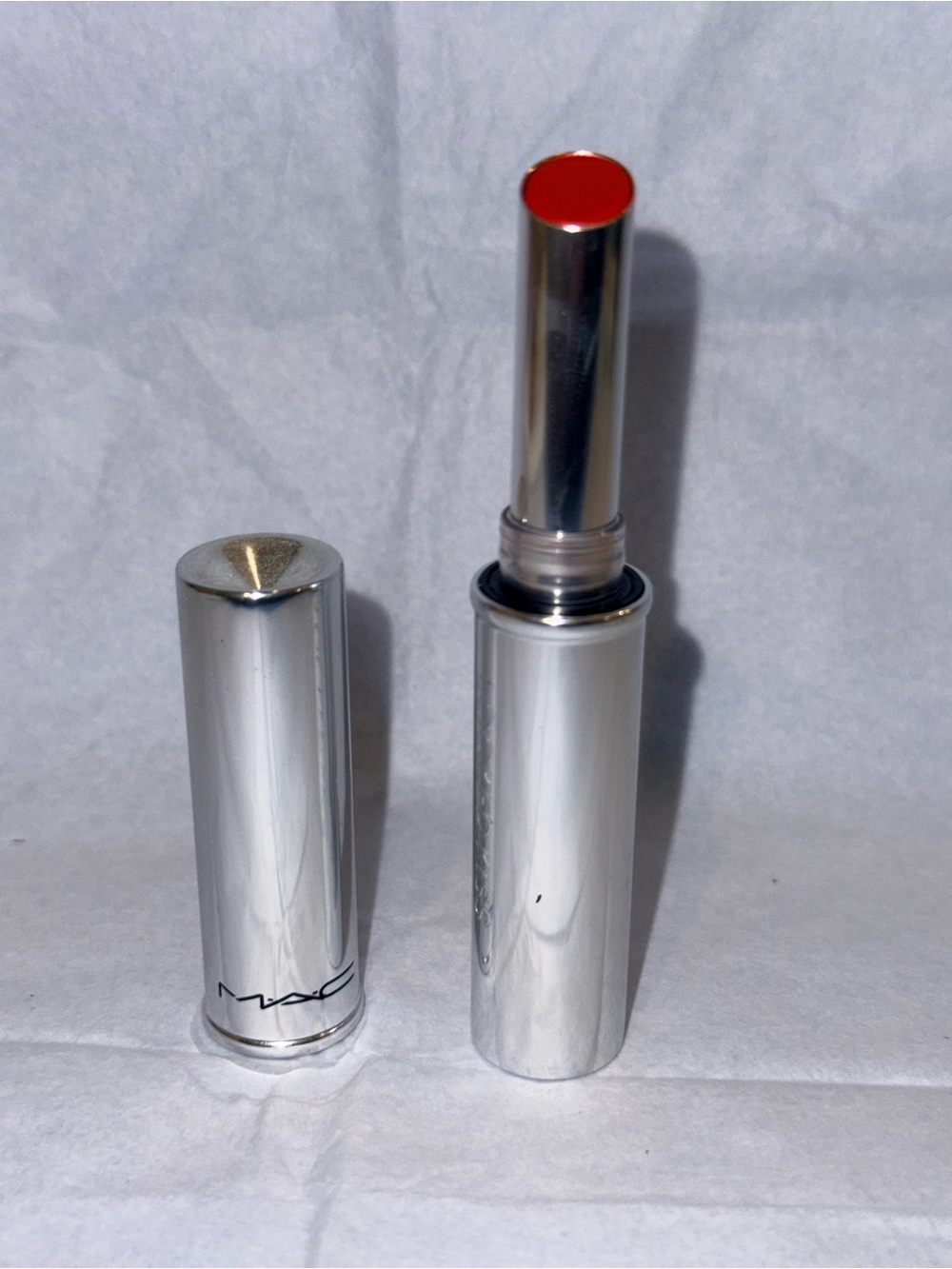 MAC Cosmetics Slim Silver Lipstick - Bright Red Bullet